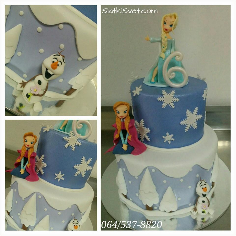 Torta ledeno kraljevstvo