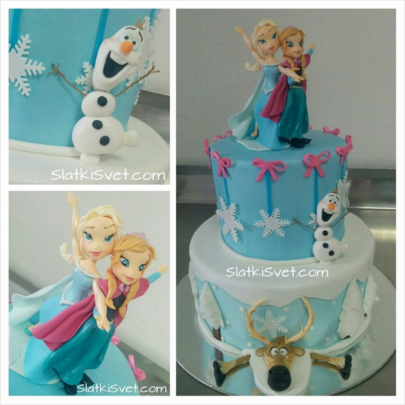 Torta ledeno kraljevstvo